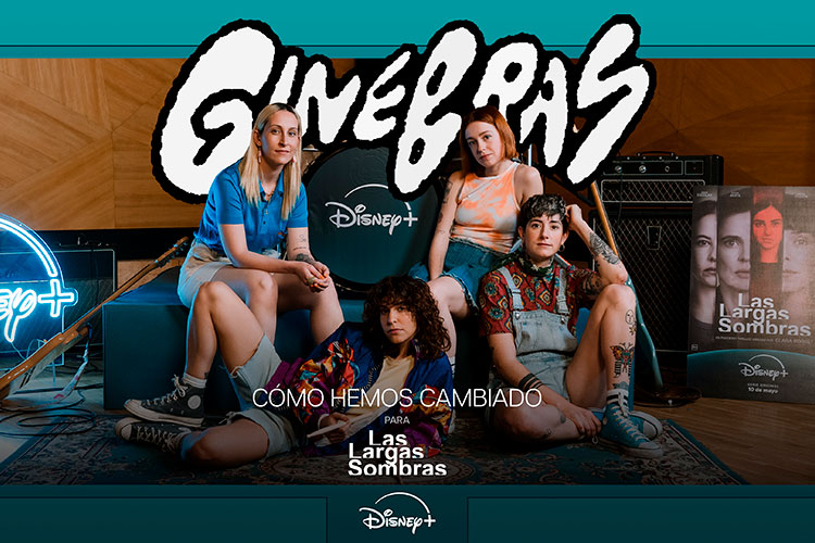 Ginebras reinterpreta el clásico del pop español de los 90 en la nueva serie de Disney+ “Las Largas Sombras”