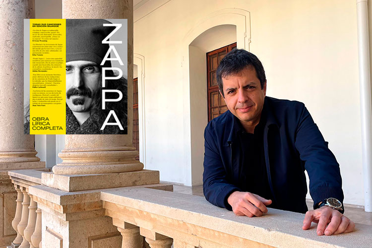 Entrevista a Manuel de la Fuente, autor de “Frank Zappa. Obra lírica completa”